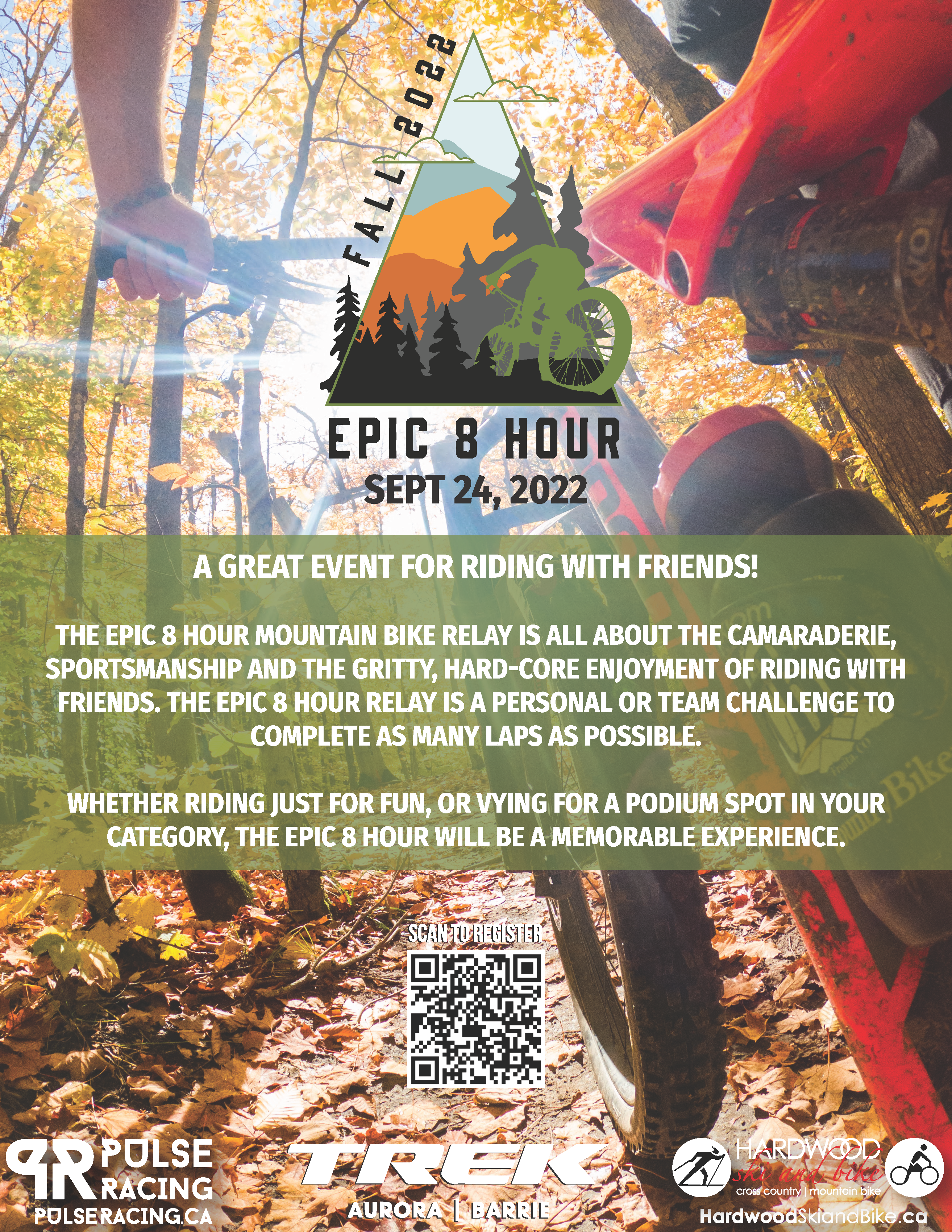 Fall Epic 8 Hour 2022- **Closed to Day Riders**