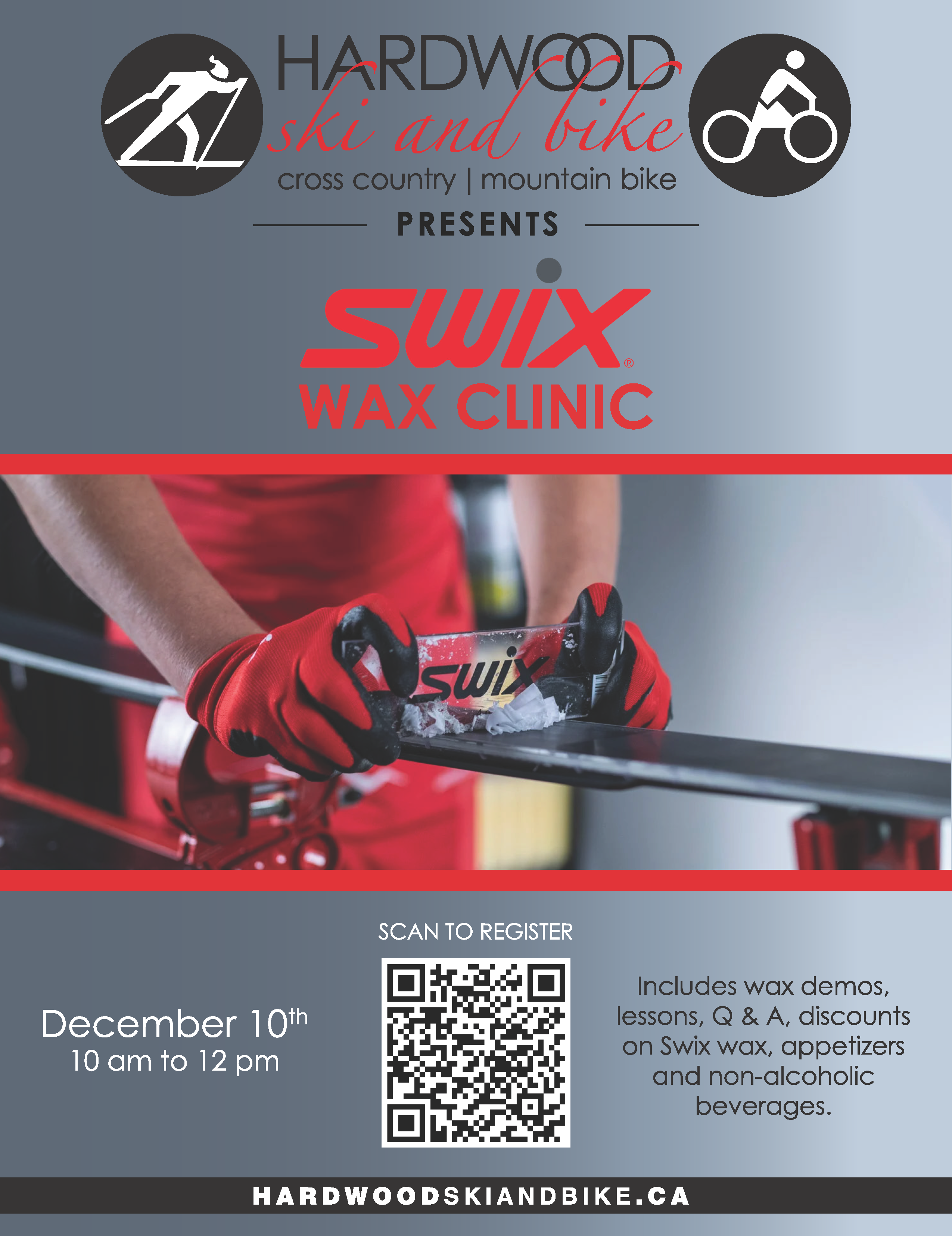 2022 Wax Clinic with Swix Specialist - December